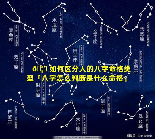 🦈 如何区分人的八字命格类型「八字怎么判断是什么命格」